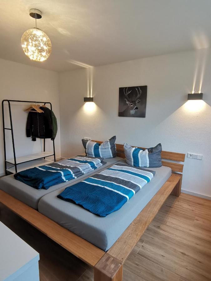 Moderne Ferienwohnung Gartenblick Amtzell エクステリア 写真