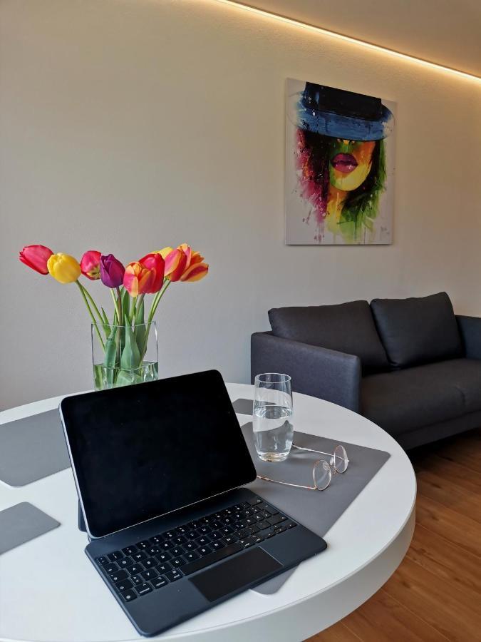 Moderne Ferienwohnung Gartenblick Amtzell エクステリア 写真