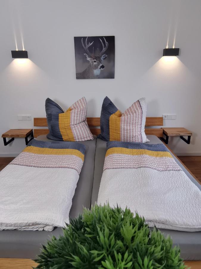 Moderne Ferienwohnung Gartenblick Amtzell エクステリア 写真
